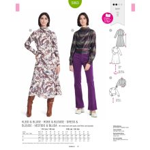 Burda szabásminta - 5863