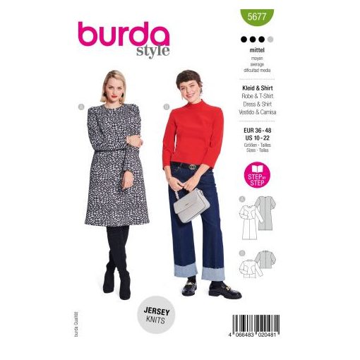 Burda szabásminta - 5677
