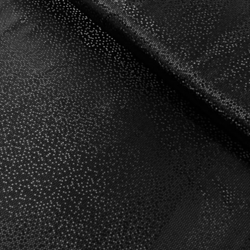 Alkalmi bőrhatású anyag fekete nagy hatszöges