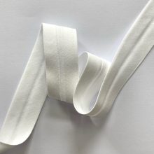 Pamut ferdepánt fehér 3 cm