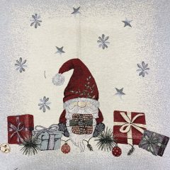 Karácsonyi párna panel manós