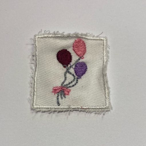 Ovis felvarró 4x4 cm lufi