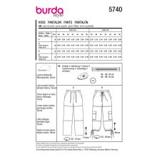 Burda szabásminta - 5740