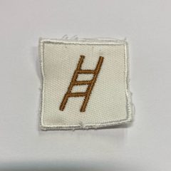 Ovis felvarró 4x4 cm létra