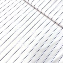 Puplin fehér-kék csíkos