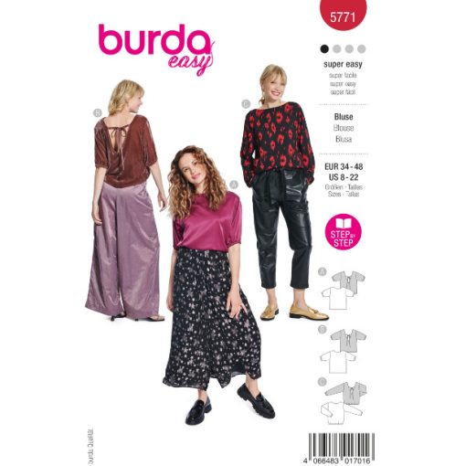 Burda szabásminta - 5771