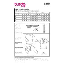 Burda szabásminta - 5689
