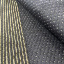 Punto jacquard  kétoldalas mintás sötétkék