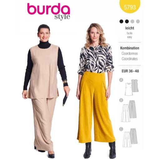 Burda szabásminta - 5793