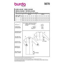 Burda szabásminta - 5678