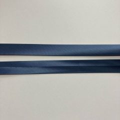 Szatén ferdepánt 1,5 cm farmerkék