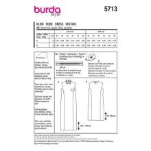 Burda szabásminta - 5713