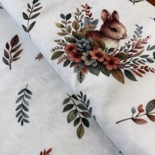 Húsvéti loneta nyuszis leveles