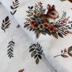 Húsvéti loneta nyuszis leveles