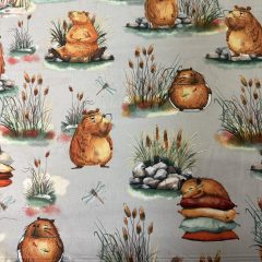 Pamutvászon kapibara (capybara)