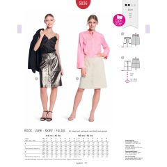 Burda szabásminta - 5836