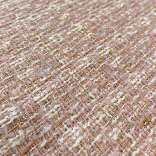 Chanel szövet csillogós rózsaszín
