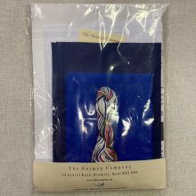 3D keresztszemes - Sötétkék váza