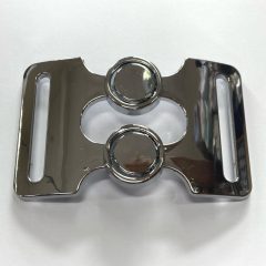 Műanyag övcsat ezüst