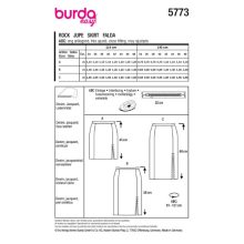 Burda szabásminta - 5773