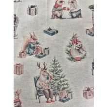 Karácsonyi cuya digitális nyomott állatkás