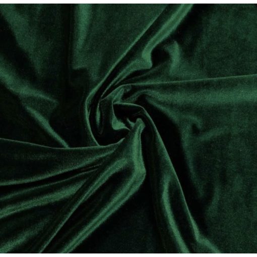 Bársony elasztikus smaragd zöld