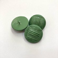 Gomb alulvarrós, 24 mm (38-as), türkiz