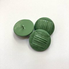 Gomb alulvarrós, 24 mm (38-as), türkiz