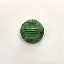 Gomb alulvarrós, 24 mm (38-as), türkiz