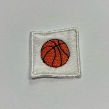 Ovis felvarró 3x3 cm kosárlabda