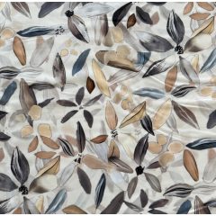 Flokon barna virágos