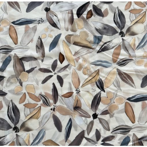 Flokon barna virágos