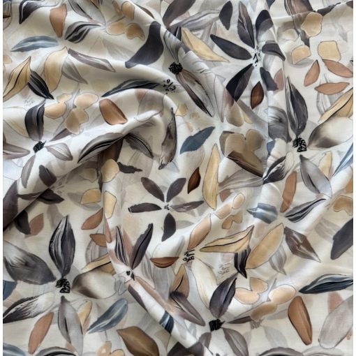 Flokon barna virágos