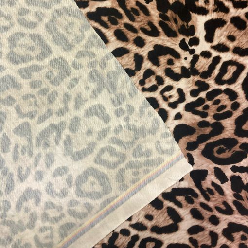 Futter (bolyhozatlan) párduc mintás