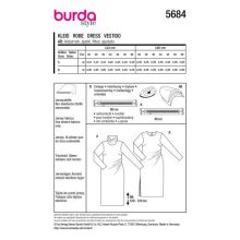 Burda szabásminta - 5684
