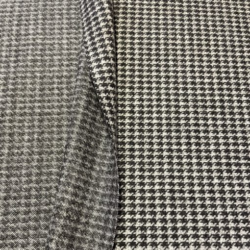 Tyúklábmintás szövet fekete