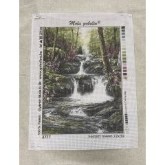 Mola gobelin 2777 erdei patak