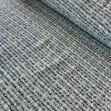 Chanel szövet csillogós kék