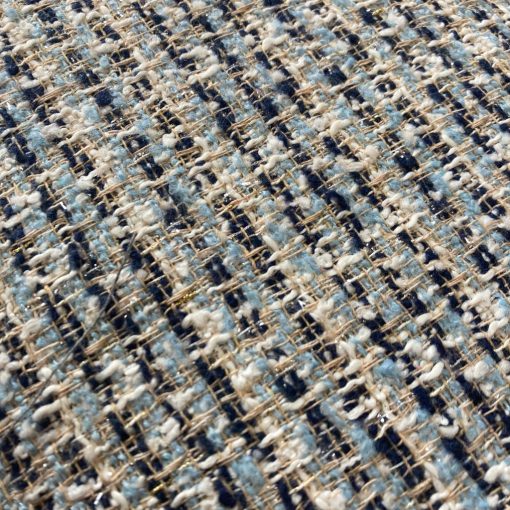 Chanel szövet csillogós kék