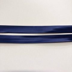 Szatén ferdepánt 1,5 cm sötétkék