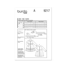 9217 Gyerek szabásminta