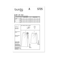 Burda szabásminta - 5725