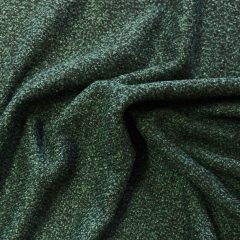 Boucle (buklé) kabátanyag - zöld-fekete