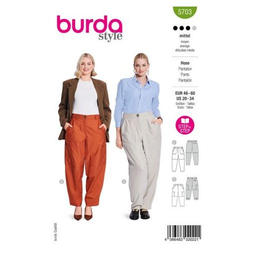 Burda szabásminta - 5703