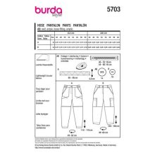 Burda szabásminta - 5703