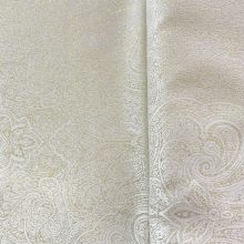 Karácsonyi lakástextil vászon arany mintás