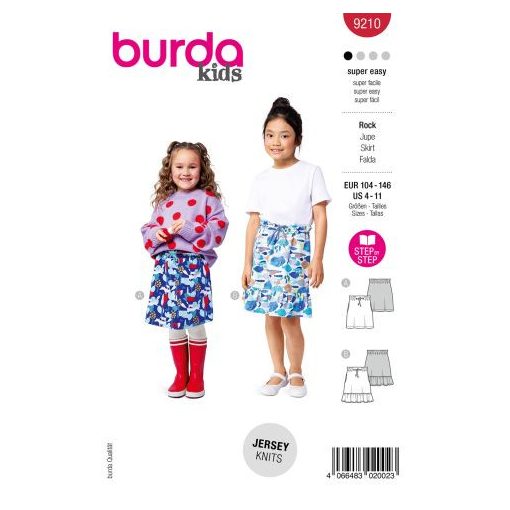 9210 Gyerek szabásminta
