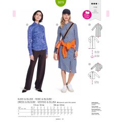 Burda szabásminta - 5879