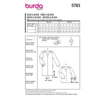 Burda szabásminta - 5783