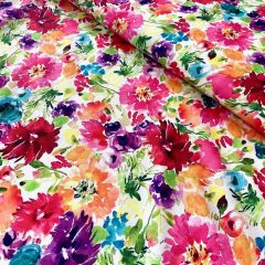 Latina színes virágos